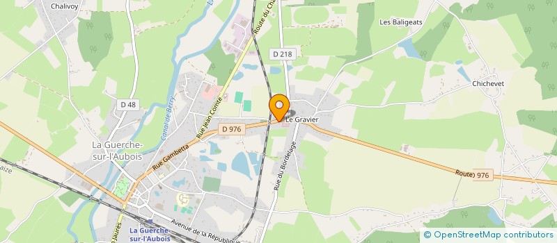 localisation de l'entreprise SCI GDP SERENITY FOURMIES  LA GUERCHE-SUR-L'AUBOIS