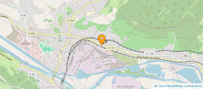 localisation de l'entreprise SCI GDR VACANCES  NEUVES-MAISONS