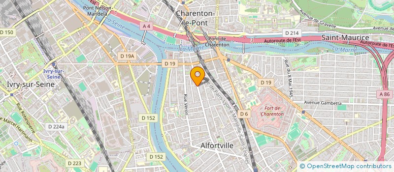 localisation de l'entreprise SCI GDS  CHENNEVIERES-SUR-MARNE