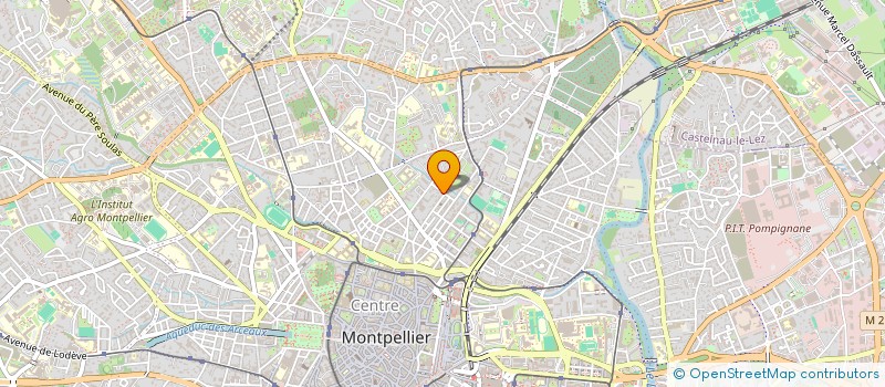 localisation de l'entreprise SCI GDV INVESTISSEMENT à MONTPELLIER