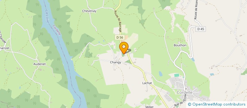 localisation de l'entreprise SCI GDYM  CORDELLE