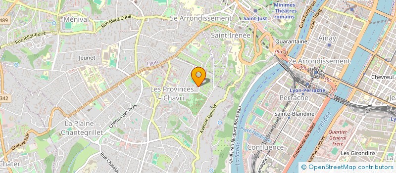 localisation de l'entreprise SCI GDZP  SAINTE-FOY-LES-LYON