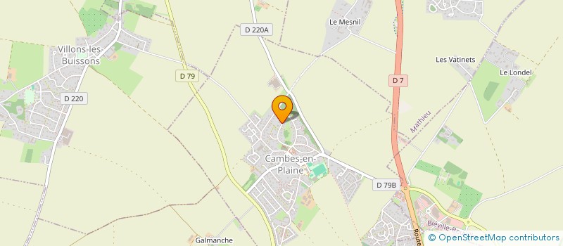 localisation de l'entreprise SCI GE  CAMBES-EN-PLAINE