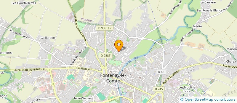 localisation de l'entreprise SCI GEA à FONTENAY-LE-COMTE