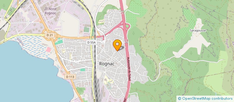 localisation de l'entreprise SCI GEANMARCO  ROGNAC