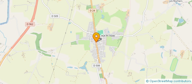 localisation de l'entreprise SCI GEANNE DES TISSERANDS  COMMER