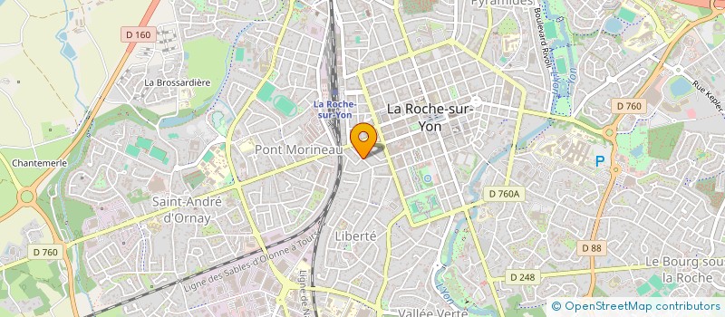 localisation de l'entreprise SCI GEBAGEM à LES SABLES-D'OLONNE