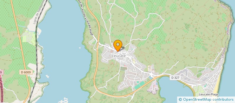 localisation de l'entreprise SCI GEBALION à LEUCATE