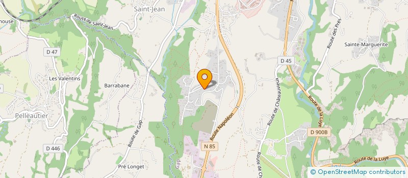 localisation de l'entreprise SCI GEBER  GAP