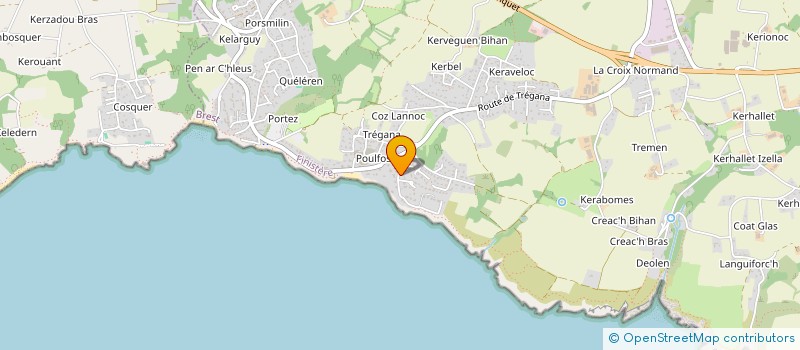 localisation de l'entreprise SCI GEBRI  LOCMARIA-PLOUZANE