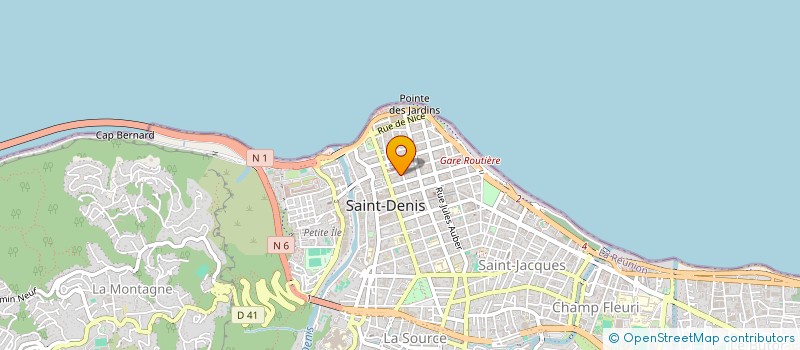 localisation de l'entreprise SCI GEC à SAINT-DENIS