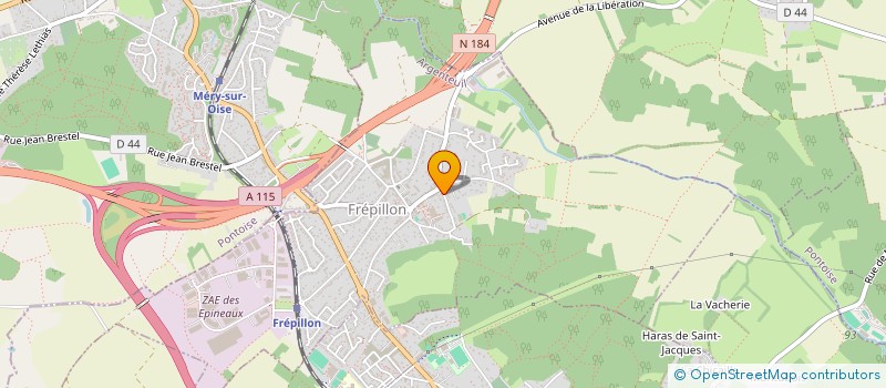 localisation de l'entreprise SCI GEC R.N.C  FREPILLON