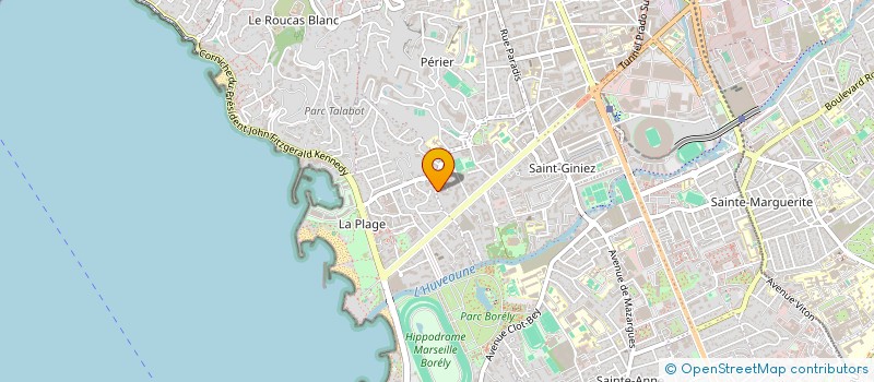 localisation de l'entreprise SCI GECAVAL à MARSEILLE