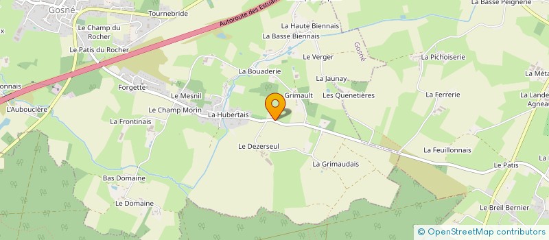 localisation de l'entreprise SCI GECIAN  GOSNE