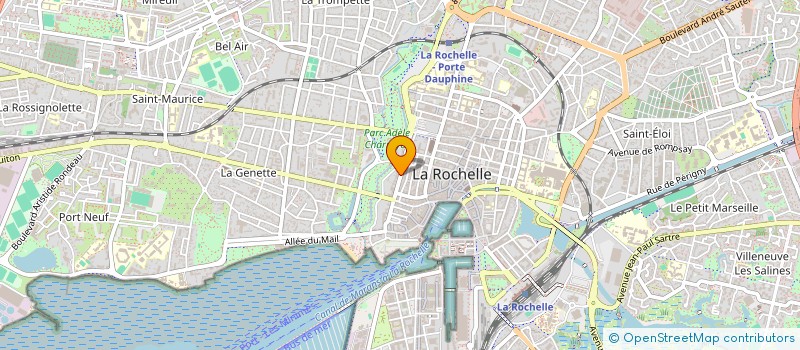 localisation de l'entreprise SCI GECKO  LA ROCHELLE