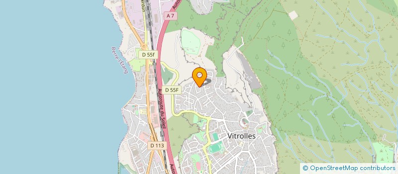 localisation de l'entreprise SCI GECM à VITROLLES