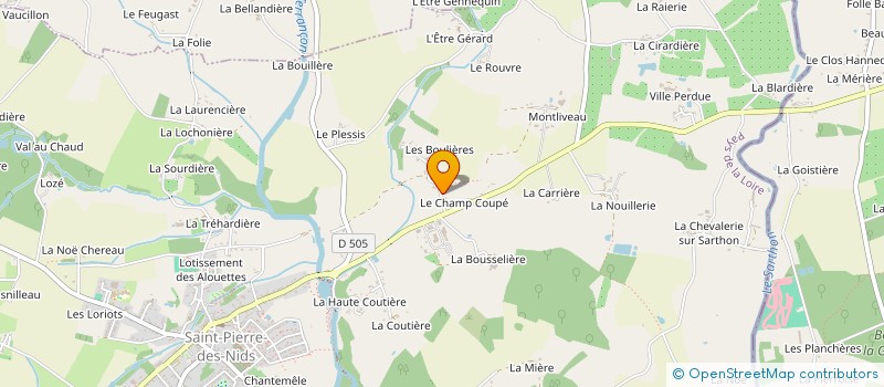 localisation de l'entreprise SCI GEDAOPTIC  SAINT-PIERRE-DES-NIDS