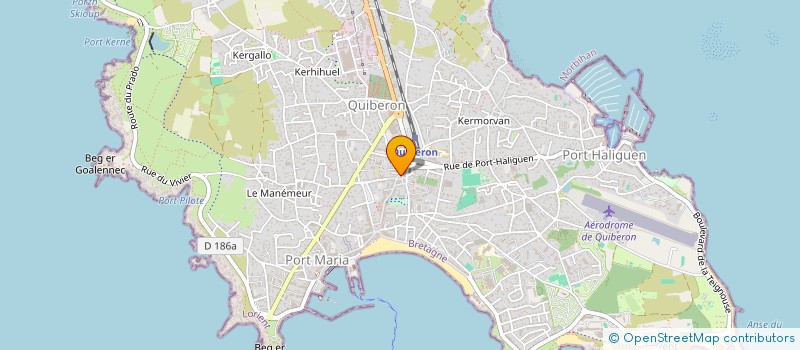 localisation de l'entreprise SCI GEDIS  QUIBERON