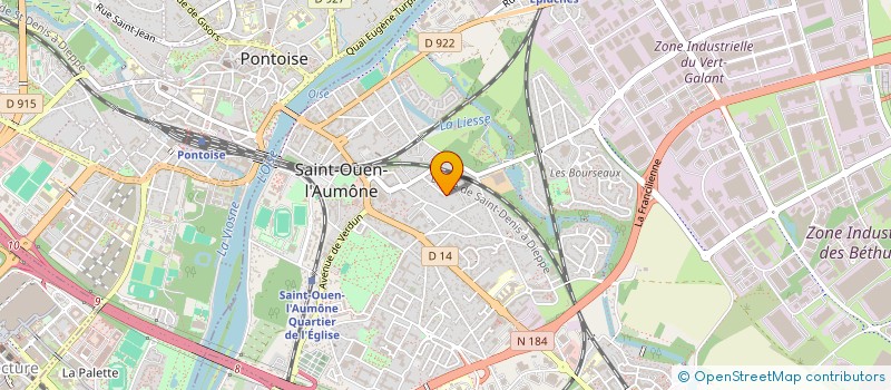 localisation de l'entreprise SCI GEDO à SAINT-OUEN-L'AUMONE