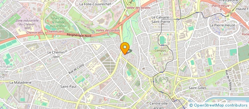 localisation de l'entreprise SCI GEEROMS à CAEN