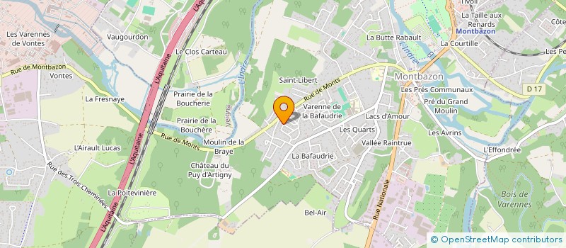 localisation de l'entreprise SCI GEFALOUMANE 2 à VEIGNE