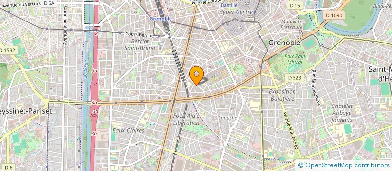 localisation de l'entreprise SCI GEFE à GRENOBLE