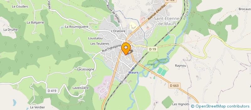 localisation de l'entreprise SCI GEFERMACOL à MAURS