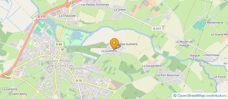 localisation de l'entreprise SCI GEFFRAY  SAINT-PHILBERT-DE-GRAND-LIEU
