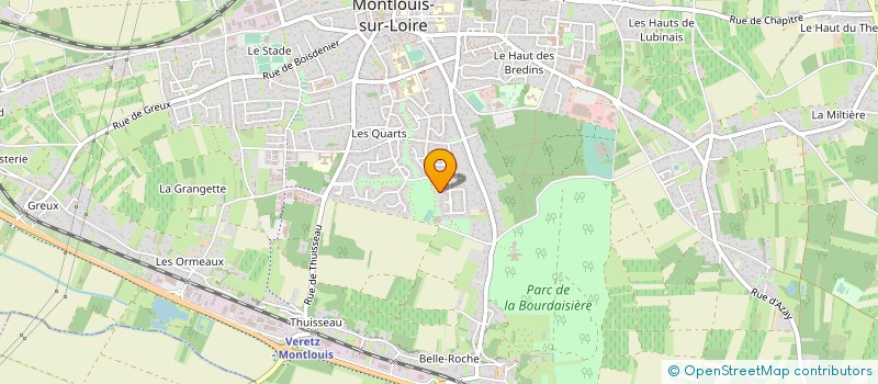 localisation de l'entreprise SCI GEFIM à MONTLOUIS-SUR-LOIRE