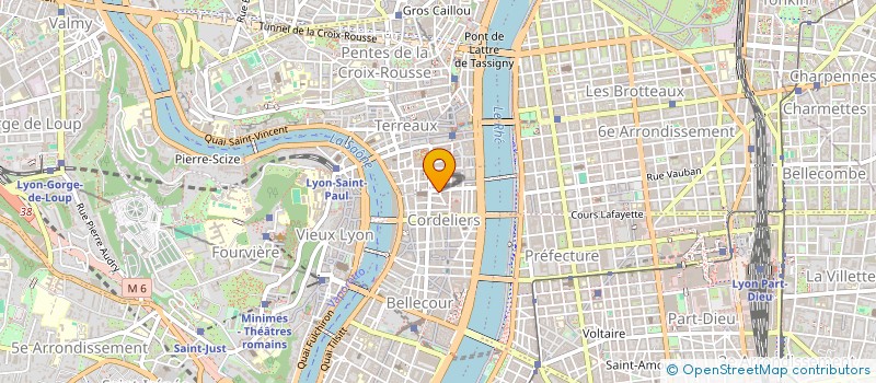 localisation de l'entreprise SCI GEFO  LYON