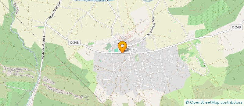 localisation de l'entreprise SCI GEFRA à EYGALIERES