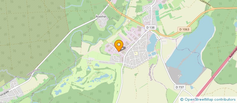 localisation de l'entreprise SCI GEFRA  SOUFFLENHEIM