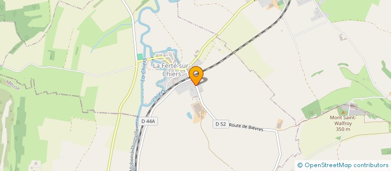 localisation de l'entreprise SCI GEGENE  LA FERTE-SUR-CHIERS