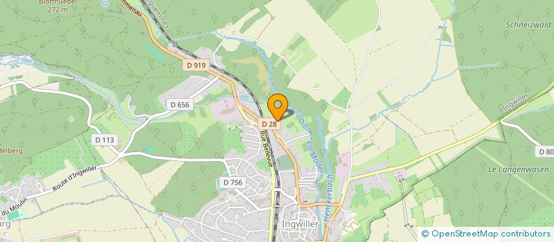 localisation de l'entreprise SCI GEHVOR  MEISENTHAL