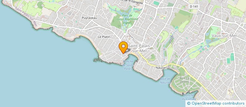 localisation de l'entreprise SCI GEIRNAERT DURAND  SAINT-PALAIS-SUR-MER