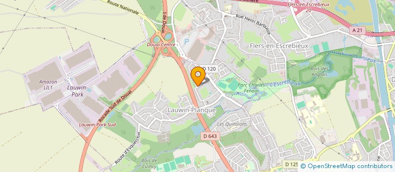 localisation de l'entreprise SCI GEISHOUSE  LAUWIN-PLANQUE