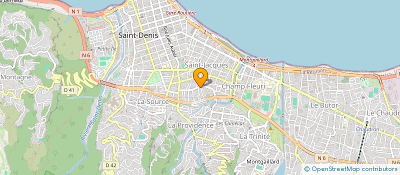 localisation de l'entreprise SCI GEJE à SAINT-DENIS