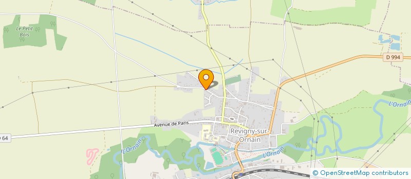 localisation de l'entreprise SCI GEJEAN à REVIGNY-SUR-ORNAIN