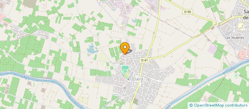 localisation de l'entreprise SCI GEJV  CLAIRA