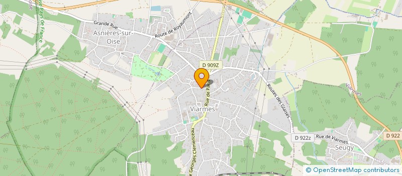 localisation de l'entreprise SCI GEK'O  VIARMES