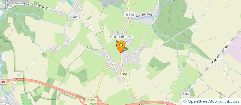 localisation de l'entreprise SCI GELAB à HOUDAIN-LEZ-BAVAY