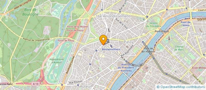 localisation de l'entreprise SCI GELAGH  PARIS