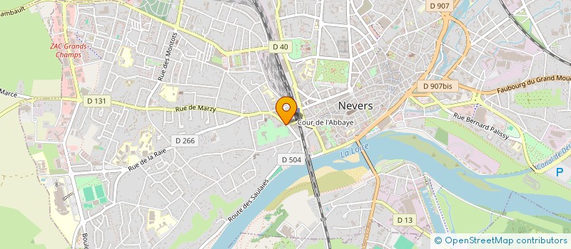 localisation de l'entreprise SCI GELAURE à NEVERS