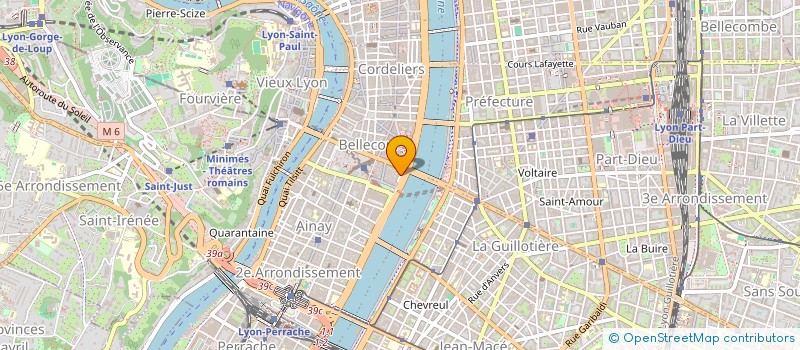 localisation de l'entreprise SCI GELB  LYON