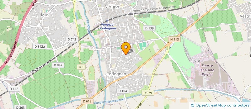 localisation de l'entreprise SCI GELCINQ  CODOGNAN