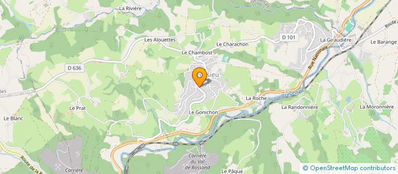 localisation de l'entreprise SCI GELEBART-JENDRZEJAK  BRUSSIEU