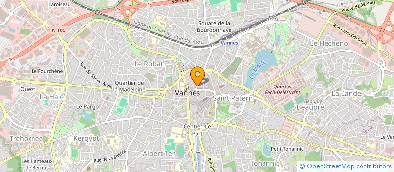 localisation de l'entreprise SCI GELEC à VANNES