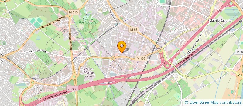 localisation de l'entreprise SCI GELIMUM  SAINT-GELY-DU-FESC