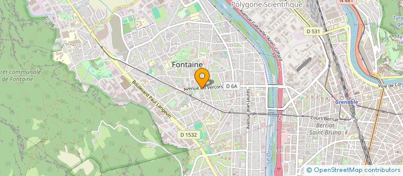 localisation de l'entreprise SCI GELINELO  FONTAINE