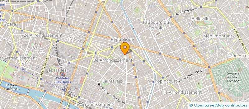 localisation de l'entreprise SCI GELIS ET CONSORTS  PARIS